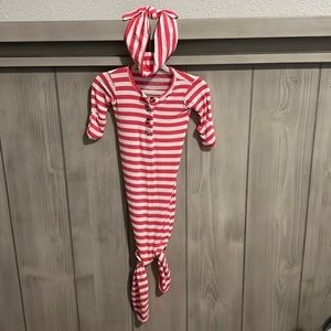 Lou Lou & Company knotted gown and headband